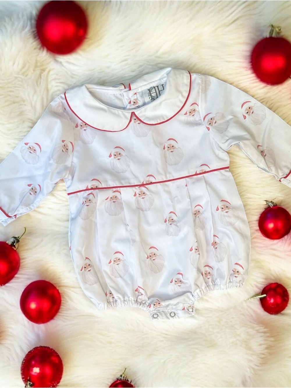 Boutique Christmas bubble with Santa